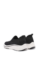 Derimod Zero Women's Black Thick Soled Fabric Sneaker | Derimod Derimod Zero Women's Black Thick Soled Fabric Sneaker | Derimod