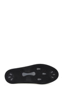 Erkek Siyah Bağcıklı Deri Sneaker | Derimod Erkek Siyah Bağcıklı Deri Sneaker | Derimod
