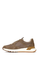 Male Brown Lace-Up Thick-Soled Leather Sneaker | Derimod Male Brown Lace-Up Thick-Soled Leather Sneaker | Derimod