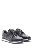 Erkek Kroko Detaylı Deri Sneaker | Derimod Erkek Kroko Detaylı Deri Sneaker | Derimod