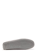 Men's Gray Suede Leather Casual Loafer | Derimod Men's Gray Suede Leather Casual Loafer | Derimod
