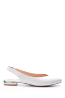 Kadın Metal Topuk Detaylı Babet | Derimod Kadın Metal Topuk Detaylı Babet | Derimod