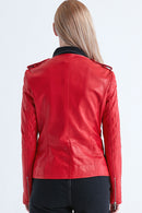 Lopez Kadın Deri Ceket | Derimod Lopez Kadın Deri Ceket | Derimod