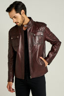 Turner Erkek Deri Ceket | Derimod Turner Erkek Deri Ceket | Derimod