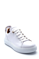 Women's Leather Printed Sneaker | Derimod Women's Leather Printed Sneaker | Derimod