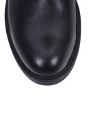 Women's Zippered Leather Boots | Derimod Women's Zippered Leather Boots | Derimod