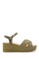Women's Straw Detailed Sandals | Derimod Women's Straw Detailed Sandals | Derimod