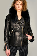 Anita Kadın Deri Ceket | Derimod Anita Kadın Deri Ceket | Derimod