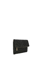 Women's Black Long Chain Strap Clutch Bag | Derimod Women's Black Long Chain Strap Clutch Bag | Derimod