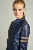 Stop Kadın Deri Ceket | Derimod Stop Kadın Deri Ceket | Derimod