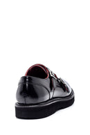 Erkek Deri Casual Çift Tokalı Ayakkabı | Derimod Erkek Deri Casual Çift Tokalı Ayakkabı | Derimod