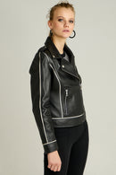 Bianca Kadın Siyah Mont | Derimod Bianca Kadın Siyah Mont | Derimod