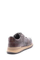 Erkek Kroko Detaylı Deri Sneaker | Derimod Erkek Kroko Detaylı Deri Sneaker | Derimod