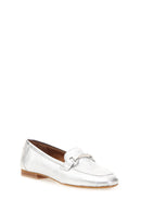 Silver Women's Leather Shoes | Derimod Silver Women's Leather Shoes | Derimod