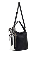 Women's Black Long Strap Classic Shoulder Bag | Derimod Women's Black Long Strap Classic Shoulder Bag | Derimod