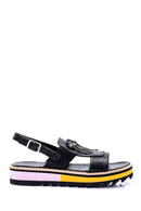 Women's Stone Detailed Sandals | Derimod Women's Stone Detailed Sandals | Derimod