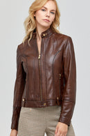 Irma Kadın Kahverengi Mont | Derimod Irma Kadın Kahverengi Mont | Derimod