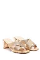 Women's Heeled Slippers | Derimod Women's Heeled Slippers | Derimod