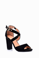 Women's Suede Heeled Shoes | Derimod Women's Suede Heeled Shoes | Derimod