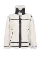 Verbier Women's Beige Teddy Coat | Derimod Verbier Women's Beige Teddy Coat | Derimod