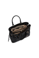 Geox Kadın Siyah Marsila Uzun Askılı Deri Kol Çantası | Derimod Geox Kadın Siyah Marsila Uzun Askılı Deri Kol Çantası | Derimod