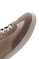 Men's Mink Leather Sneaker | Derimod Men's Mink Leather Sneaker | Derimod