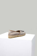 Baykuşlu Bej Kadın Espadril | Derimod Baykuşlu Bej Kadın Espadril | Derimod