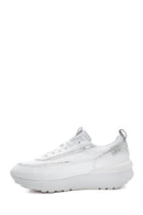 Kadın Beyaz Kalın Tabanlı Deri Sneaker | Derimod Kadın Beyaz Kalın Tabanlı Deri Sneaker | Derimod