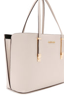Women's Cream Long Strap Classic Shoulder Bag | Derimod Women's Cream Long Strap Classic Shoulder Bag | Derimod