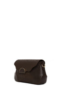 Woman Brown Printed Shoulder Bag | Derimod Woman Brown Printed Shoulder Bag | Derimod