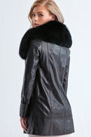 Longchamp Kadın Deri Ceket | Derimod Longchamp Kadın Deri Ceket | Derimod