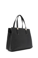 Kadın Siyah Uzun Askılı Klasik Kol Çantası | Derimod Kadın Siyah Uzun Askılı Klasik Kol Çantası | Derimod