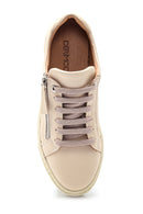 Kadın Deri Fermuarlı Sneaker | Derimod Kadın Deri Fermuarlı Sneaker | Derimod