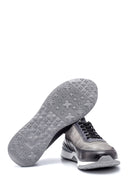 Erkek Deri Süet Detaylı Sneaker | Derimod Erkek Deri Süet Detaylı Sneaker | Derimod