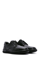 Men's Black Lace-up Leather Casual Shoes | Derimod Men's Black Lace-up Leather Casual Shoes | Derimod