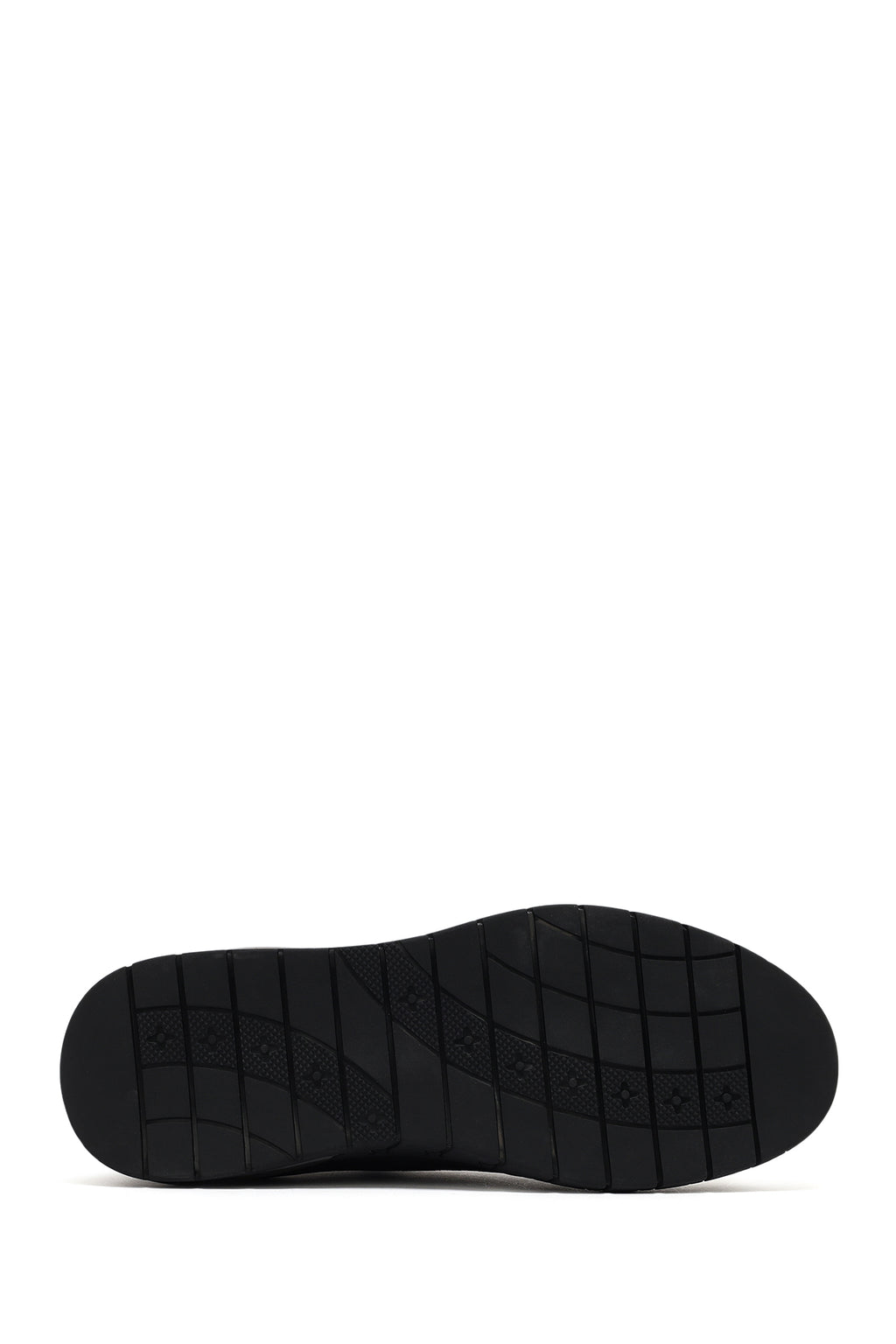 Erkek Siyah Bağcıklı Nubuk Deri Comfort Sneaker