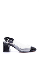 Women's Transparent Detailed Heeled Shoes | Derimod Women's Transparent Detailed Heeled Shoes | Derimod