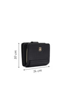 Women's Black Wallet | Derimod Women's Black Wallet | Derimod