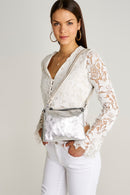 Silver Women's Portfolio | Derimod Silver Women's Portfolio | Derimod