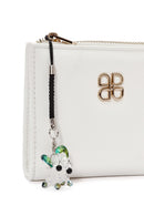 Women's White Accessory Detailed Wallet | Derimod Women's White Accessory Detailed Wallet | Derimod