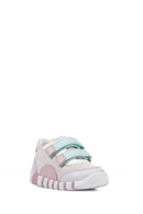 Geox Kız Bebek Pembe Lupidoo Bantlı Deri Sneaker | Derimod Geox Kız Bebek Pembe Lupidoo Bantlı Deri Sneaker | Derimod