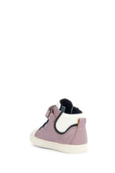 Geox Kız Bebek Pembe Bantlı Süet Deri Sneaker | Derimod Geox Kız Bebek Pembe Bantlı Süet Deri Sneaker | Derimod