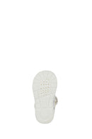 Geox Baby Girl White Strappy Leather Sandals | Derimod Geox Baby Girl White Strappy Leather Sandals | Derimod
