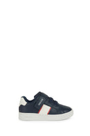 Geox Baby Boy Navy Blue B Eclyper A - Synth. Lea Double Banded Sneaker | Derimod Geox Baby Boy Navy Blue B Eclyper A - Synth. Lea Double Banded Sneaker | Derimod