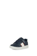 Geox Baby Boy Navy Blue B Eclyper A - Synth. Lea Double Banded Sneaker | Derimod Geox Baby Boy Navy Blue B Eclyper A - Synth. Lea Double Banded Sneaker | Derimod
