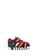 Geox Baby Boy Navy Blue B Sandal Iupidoo A - Dbk + Mesh Sandal | Derimod Geox Baby Boy Navy Blue B Sandal Iupidoo A - Dbk + Mesh Sandal | Derimod