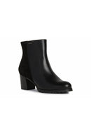 Geox Kadın Siyah New Lise Abx Kalın Topuklu Deri Bot | Derimod Geox Kadın Siyah New Lise Abx Kalın Topuklu Deri Bot | Derimod