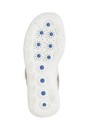 Geox Kadın Krem D Spherica Bilekten Bantlı Deri Sandalet | Derimod Geox Kadın Krem D Spherica Bilekten Bantlı Deri Sandalet | Derimod