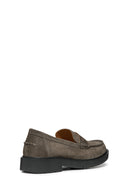 Geox Women's Gray Spherica EC1 Suede Leather Masculine Loafer | Derimod Geox Women's Gray Spherica EC1 Suede Leather Masculine Loafer | Derimod