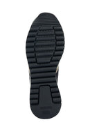 Geox Kadın Siyah Desya Kalın Tabanlı Deri Sneaker | Derimod Geox Kadın Siyah Desya Kalın Tabanlı Deri Sneaker | Derimod